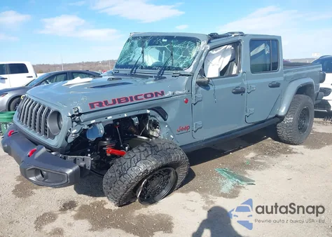 2025 Jeep Gladiator Rubicon z USA, uszkodzony, nr VIN 1C6RJTBG7SL530264